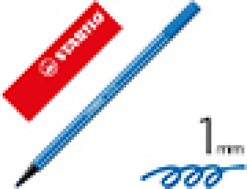 Marcador stabilo aguarelavel pen 68 azul marinho ultramar 1 mm , Stabilo , 49230 , 4006381333214